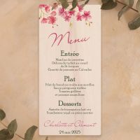 menu-bois-cerisier-mariage-fleur 2