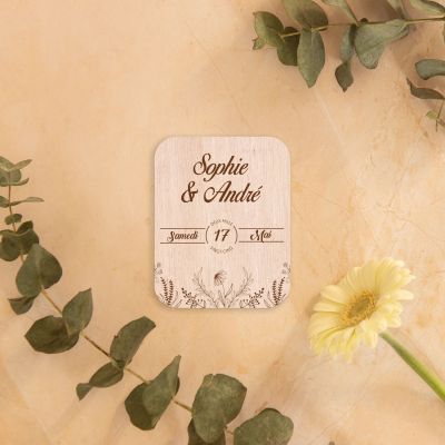 save-the-date-mariage-bois-fleurs-champetres 2