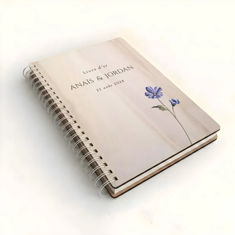 Livre d'or de mariage carnet - En érable - Belles de jour - hover