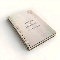 Livre d'or de mariage carnet - En érable - Botanica