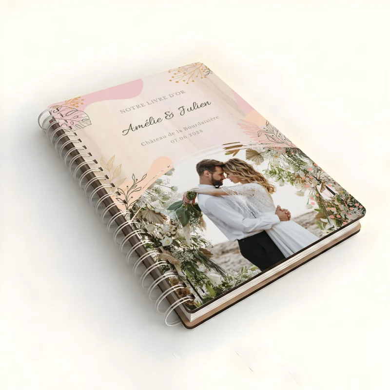 Livre d'or de mariage carnet - En érable - Dolce Vita - hover