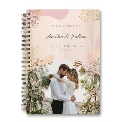 Livre d'or de mariage carnet - En érable - Dolce Vita