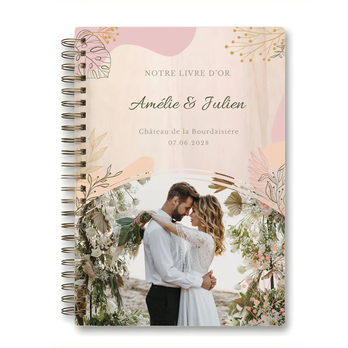 Livre d'or de mariage carnet - En érable - Dolce Vita