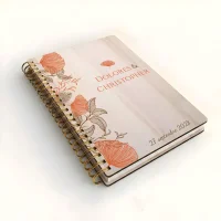 Livre d'or de mariage carnet - En érable - Gingko