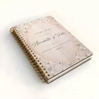 Livre d'or de mariage carnet - En érable - Liberty