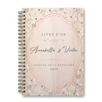 Livre d'or de mariage carnet - En érable - Liberty