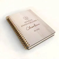 Livre d'or d'anniversaire carnet - Erable - Birthday