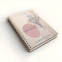 Livre d'or d'anniversaire carnet - Erable - Bouquet