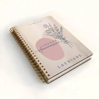 Livre d'or d'anniversaire carnet - Erable - Bouquet