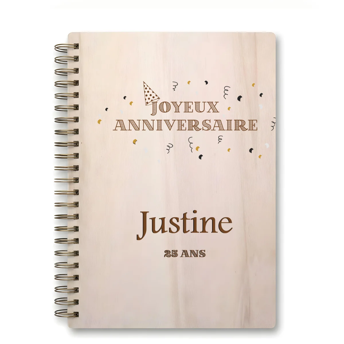 Livre d'or d'anniversaire carnet - Erable - Fiesta