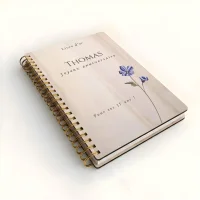 Livre d'or d'anniversaire Carnet - Erable - Belles de jour