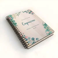 Livre d'or d'anniversaire carnet - Erable - Eucalyptus