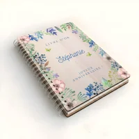 Livre d'or d'anniversaire carnet - Erable - Fleurs de printemps