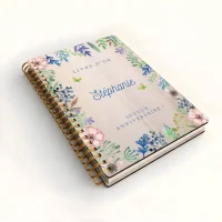 Livre d'or d'anniversaire carnet - Erable - Fleurs de printemps