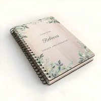 Livre d'or d'anniversaire carnet - Erable - Verdoyance