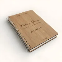 Livre d'or de mariage carnet - En chêne - Venise