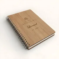 Livre d'or d'anniversaire - Chêne - Gâteau